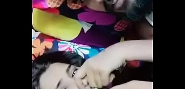  Swathi naidu liplock and enjoying with boyfriend on bed